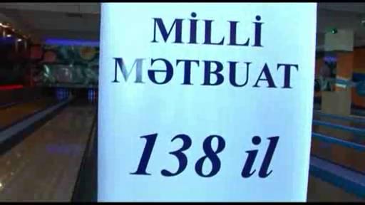 Medianın  tanınmış simaları bir araya gəlib boulinq oynadı