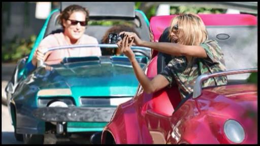 Haydi Klum sevgilisi və övladları ilə birgə