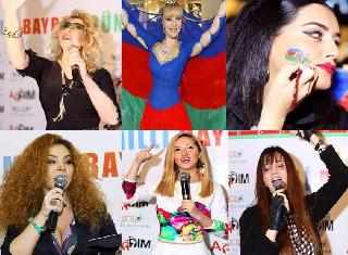 Məşhurlar Bayraq Günündə bir araya gəldilər