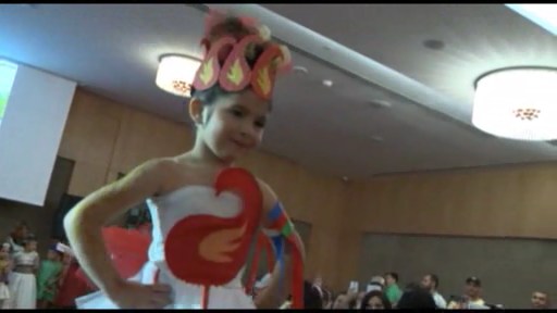 Avropa Oyunlarının bağlanışı münasibətilə “Uşaq moda” müsabiqəsi keçirildi 