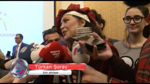 Türkan Şoray Bakıda: “Bu mükafatı ölənə qədər saxlayacam”