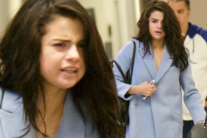 Yorğun və yuxusuz Selena