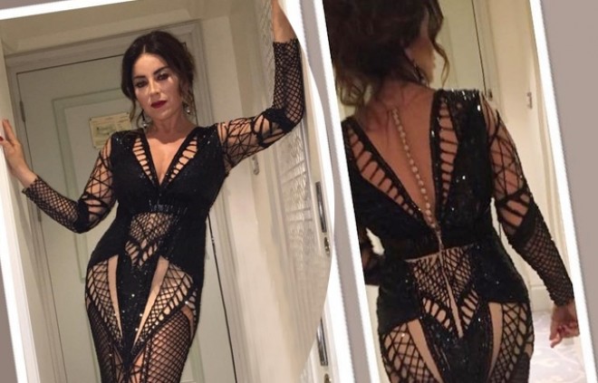 Geyimi ilə bütün diqqətləri öz üzərinə çəkdi – fotolar