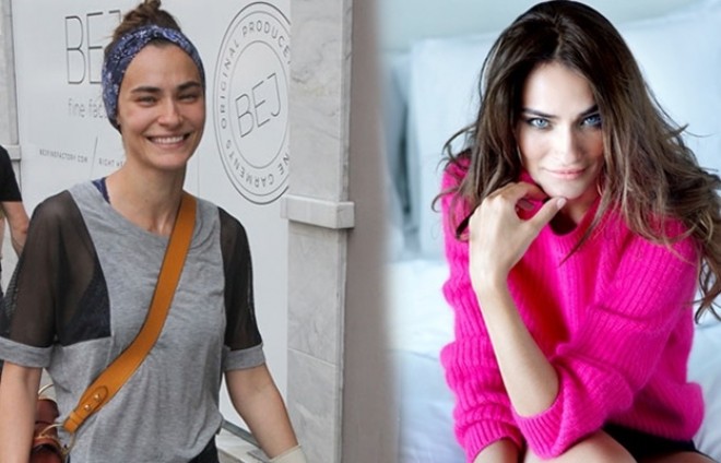 Aktrisa makiyajsız görüntüləndi