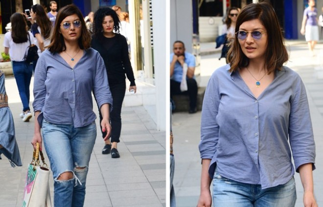 Nurgül Yeşilçayın yeni stili