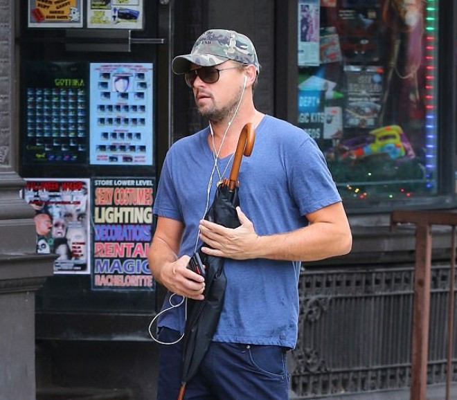 Leonardo gəzintiyə çıxdı - foto