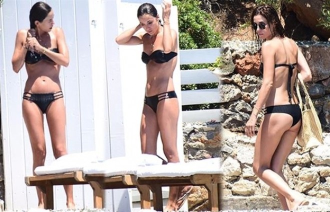 Cansu Dere bikinidə - fotolar