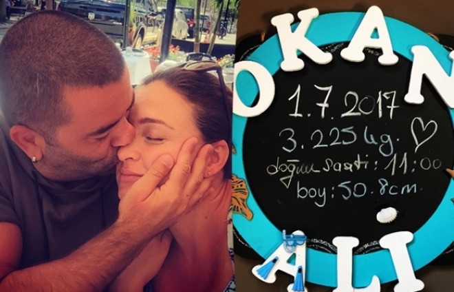 Türkiyəli aktrisa ikinci dəfə ana oldu