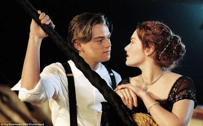 Leonardo Di Kaprio və Keyt Uinsletin səmimi görüntüləri - fotolar
