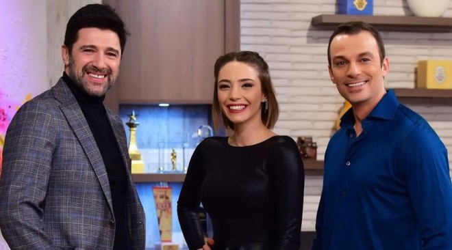 Aparıcının başına iş gəldi