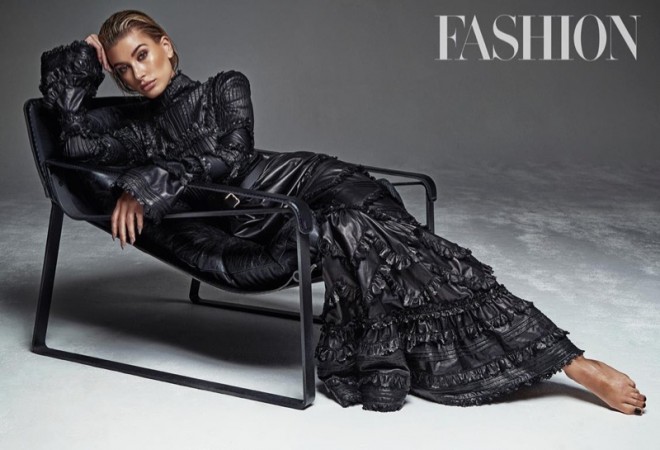 Heyli Bolduin “Fashion” jurnalında - fotolar