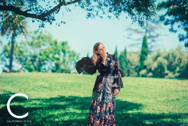 Kristen Danst “Glamour” jurnalında - fotolar