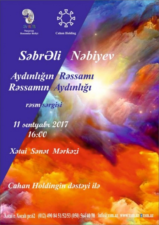 Naxçıvanlı gənc rəssamın əsərləri Bakıda sərgilənəcək