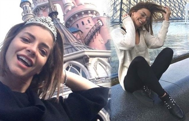 Merve Boluğur Fransada - fotolar