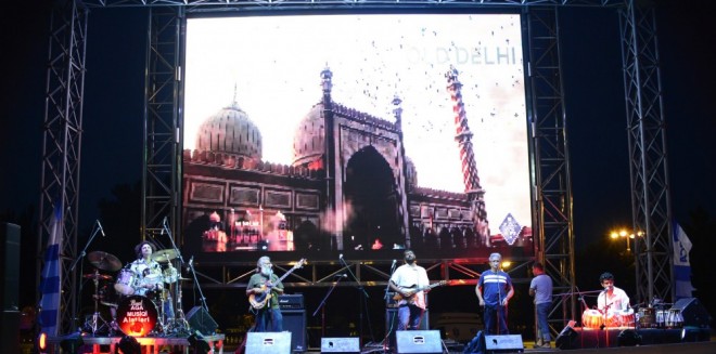 Hindistanın məşhur musiqi qrupu Bakıda çıxış edib