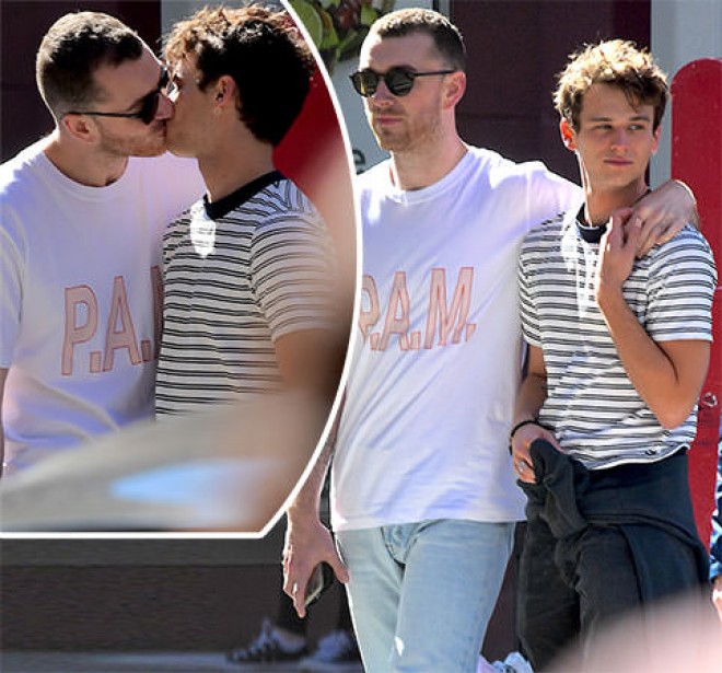 Məşhur müğənni küçədə həmcinsi ilə öpüşdü -&nbsp;foto