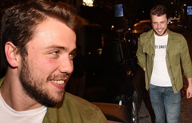 Yol qəzası keçirən aktyor Nişantaşında görüntüləndi - foto