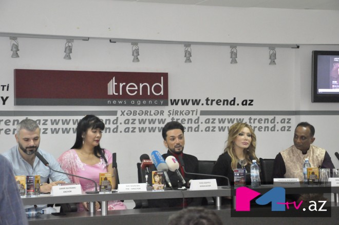 Bakıda “Hind Gecə”sinin mətbuat konfransı keçirildi – fotolar