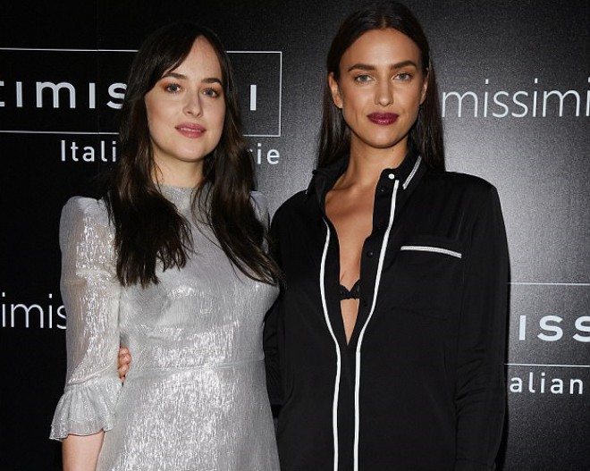 İrina Şeyk və Dakota Conson bir arada - foto&nbsp;