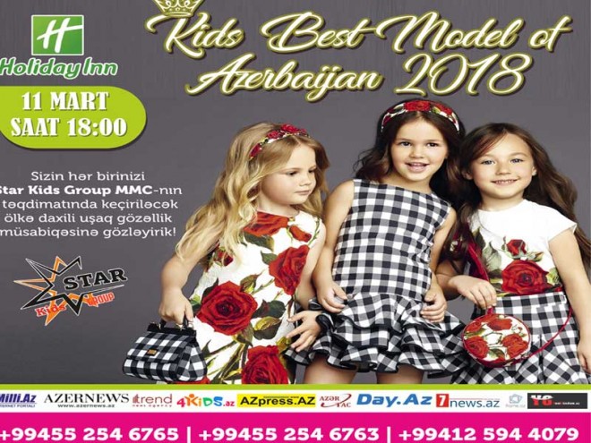 “Kids Best Model of Azerbaijan 2018”də 88 model məharətini göstərdi - reportaj+foto
 