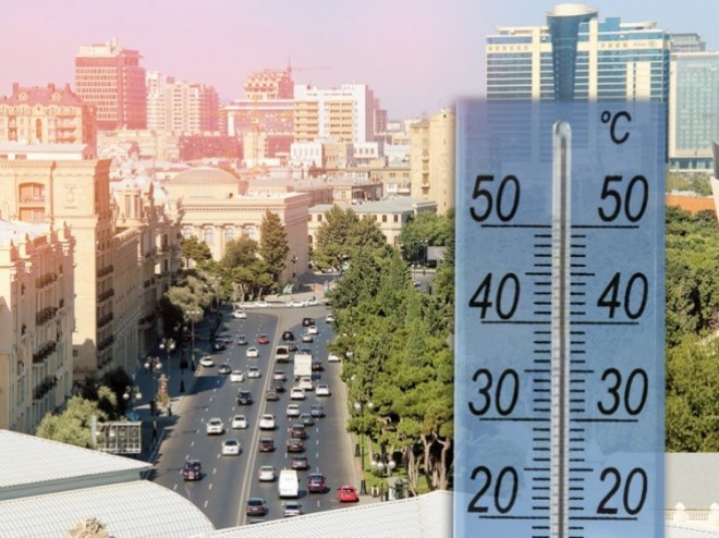 Sabah 35 dərəcə isti olacaq