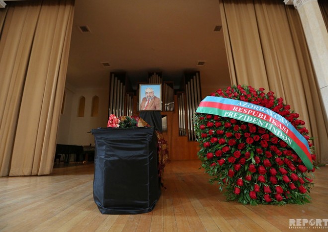 Xalq Artisti ilə vida mərasimi başa çatıb