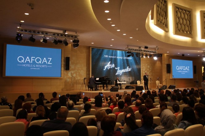 Qəbələdə silsilə konsert şöləni - foto