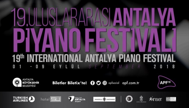 Antalyada XIX Beynəlxalq Piano Festivalı başlayır