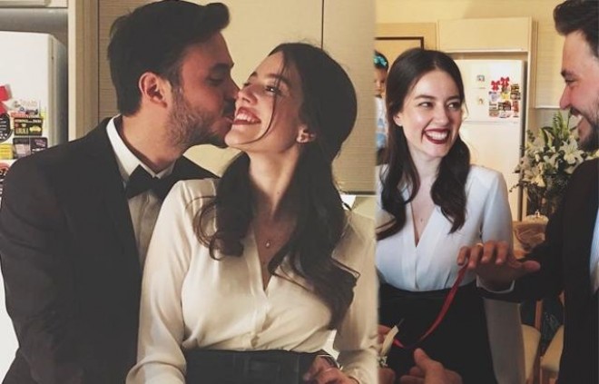 Aktrisanın həyat yoldaşı əsgər getdi - foto