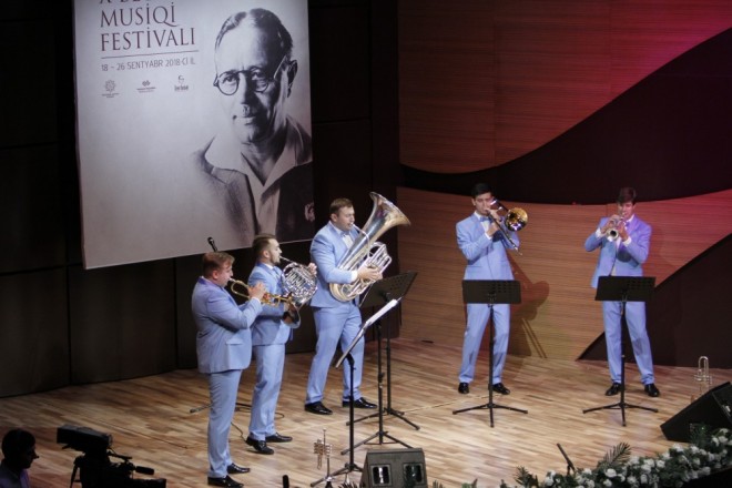 Bakıda “New Life Brass” kvinteti konsert verdi