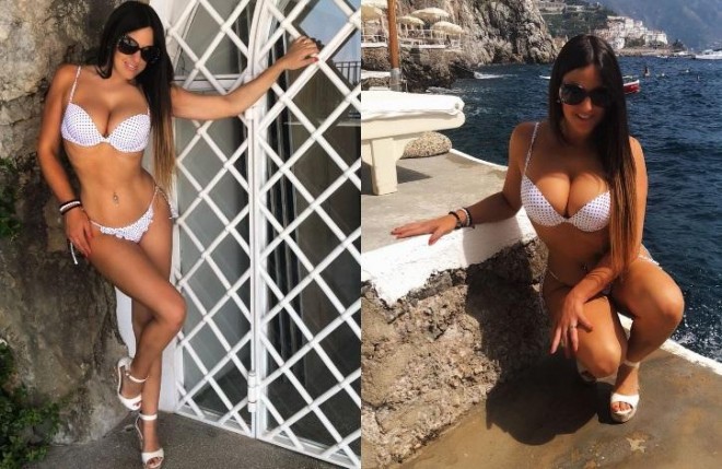 İtaliyalı modelin seksual fotoları