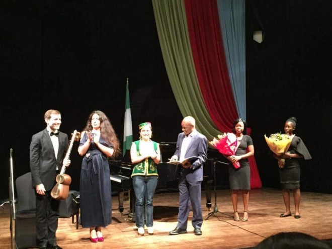 Nigeriyada Azərbaycan gecəsi - foto