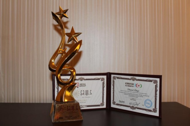 Teatr rəhbəri milli mükafat aldı