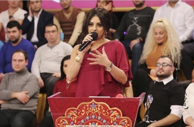 Aktrisa&nbsp;şairəni evə yola saldı - şou