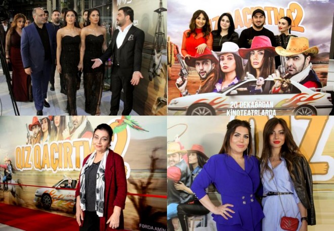 "Qızqaçırtma 2" filminin qala gecəsi keçirildi