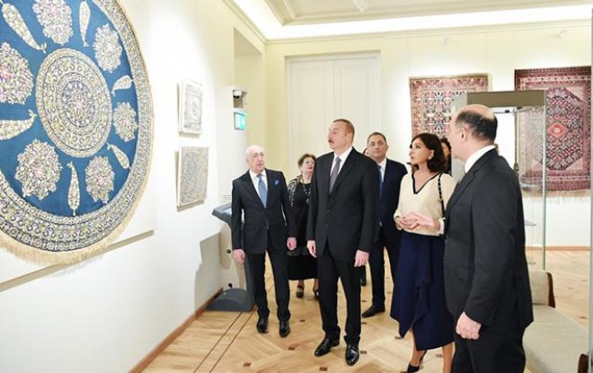 Prezident və xanımı muzey açılışında - foto