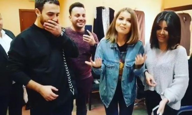 Sevda Yahyayevaya ad günü sürprizi - video