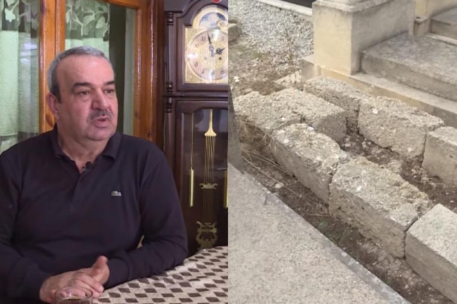 Meyxanaçı qazdırdığı qəbri göstərdi