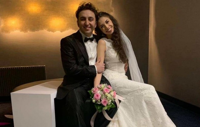 Abuzər Manafzadə Avstriyada evləndi - foto