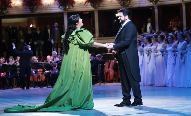 Azərbaycanlı tenor Vyana Opera Balının açılış ifasını etdi - foto