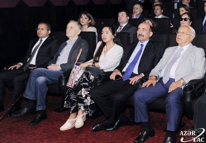 Leyla Əliyeva cizgi filminin təqdimatına qatıldı - foto
