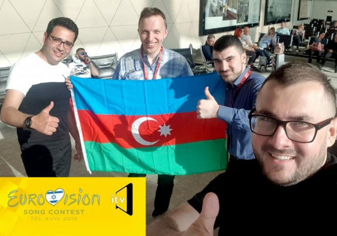 "Eurovision" üçün Təl-Əvivə getdilər