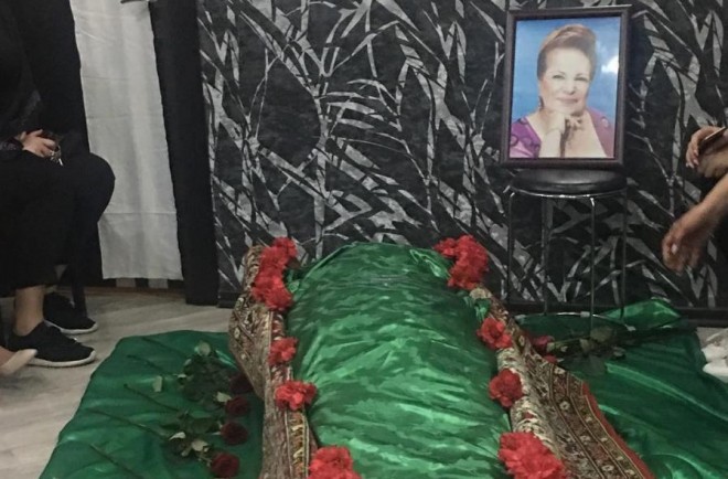 Natavan Hacıyeva ilə vida mərasimi keçirildi - foto