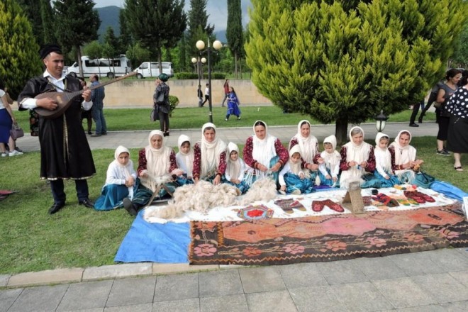 “Bölgələrdən bölgələrə” festivalı Balakəndə - foto