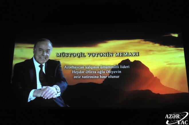 “Müstəqil vətənin memarı” videofilminin təqdimatı oldu - foto