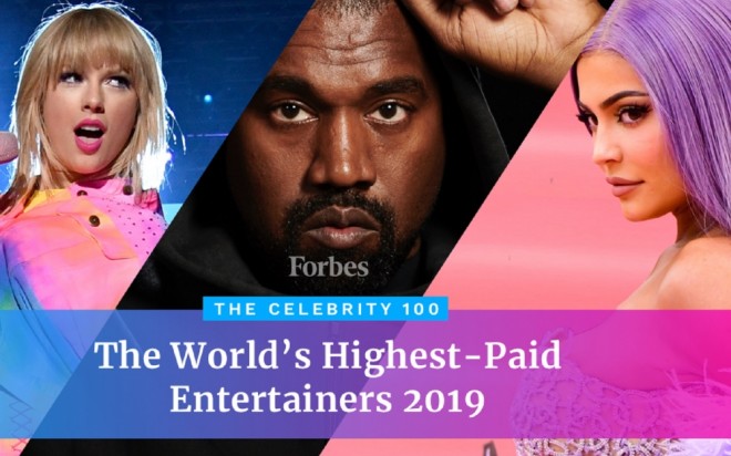 Ən çox qazanan 100 məşhurun siyahısı hazırlandı