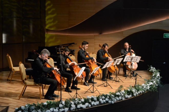 Xalq artistinin yaradıcılığına&nbsp;violonçel konserti - foto