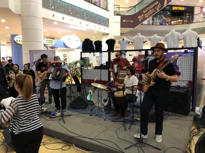 “Buyepongo” qrupu Bakıda konsert verdi - foto