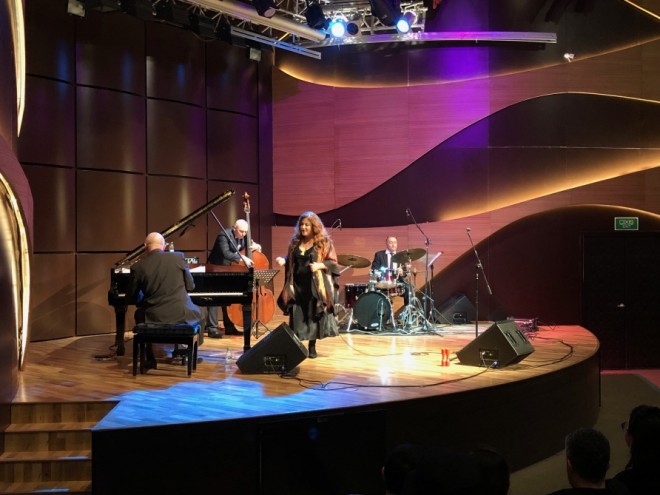 Türkiyəli caz ifaçısı Bakıda konsert verdi - foto