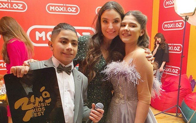 Leyla Əliyeva "Zima" festivalında - foto